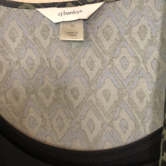 CJ Banks cardigan and tank - Picture 3 of 4